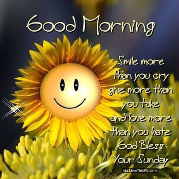 Good Morning Smile More - Good Morning Wishes & Images