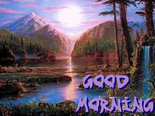 Animated  Nature- Good Morning-wg034026