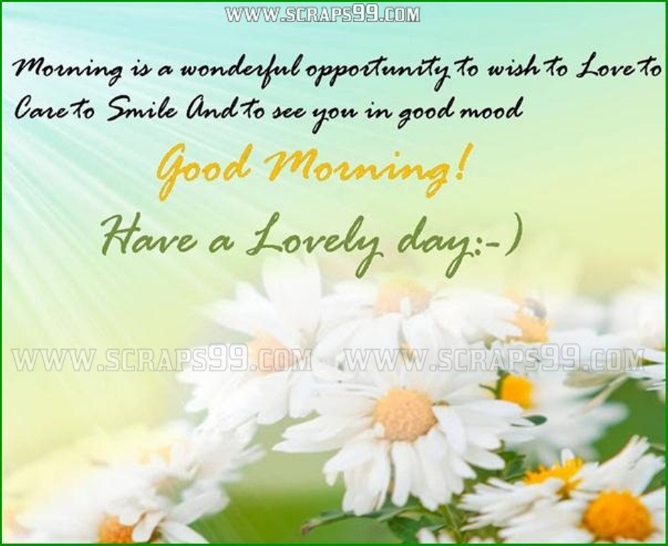 Have A Lovely Day – Good Morning