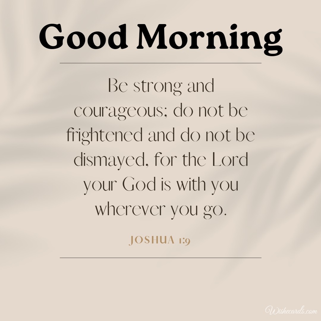 Bible Verse With Good Morning Image - Good Morning Wishes & Images