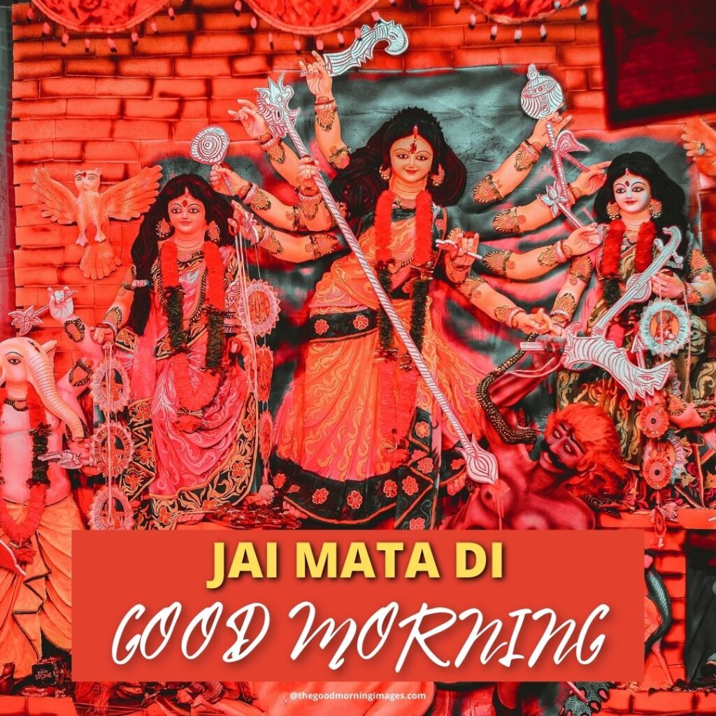 Durga Maa Good Morning Image - Good Morning Wishes & Images