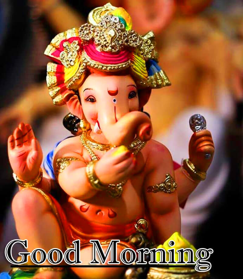 Ganesh Hd Wallpaper - Good Morning Wishes & Images