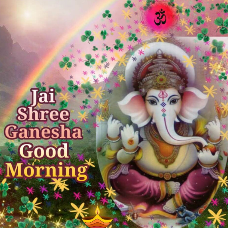 Ganpati Bappa Good Morning Image - Good Morning Wishes & Images