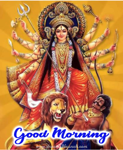 Good Morning Durga Maa Pic